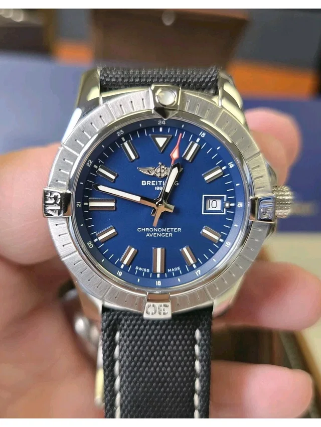 Breitling Avenger Automatic 43 Blue A17318101c1x1 Box, Booklet And Card. Mint in neutral|silver|brown|blue|gray from Poshmark