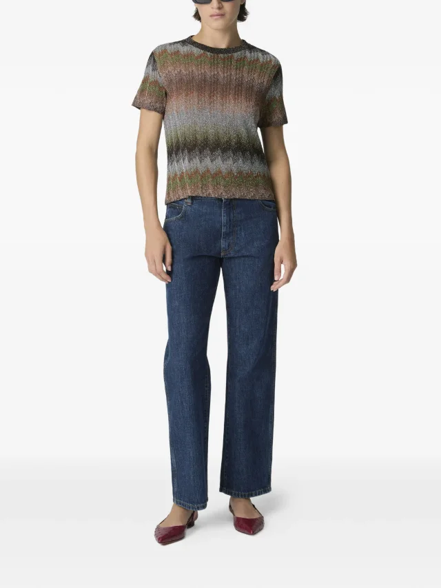 Missoni snake-pattern short-sleeve T-shirt, photo 2 of 2 from FARFETCH