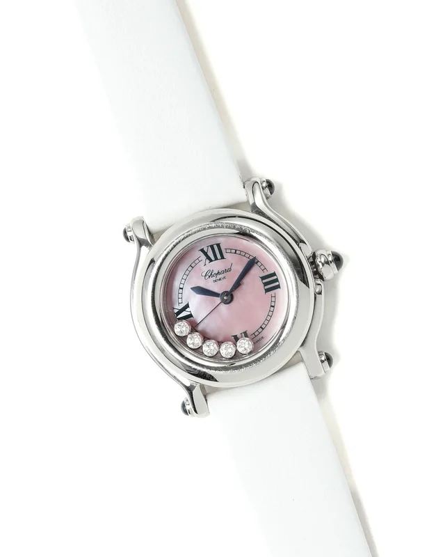 Chopard Happy Sport 26mm Diamond Watch in Leather from A Retro Tale