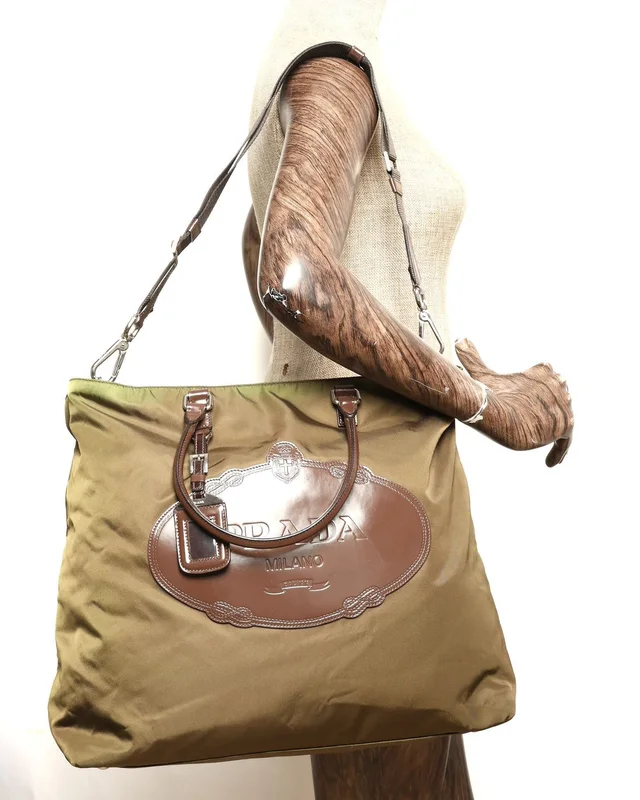 Prada Tessuto Jacquard Bag in Nylon from A Retro Tale, photo 9 of 9
