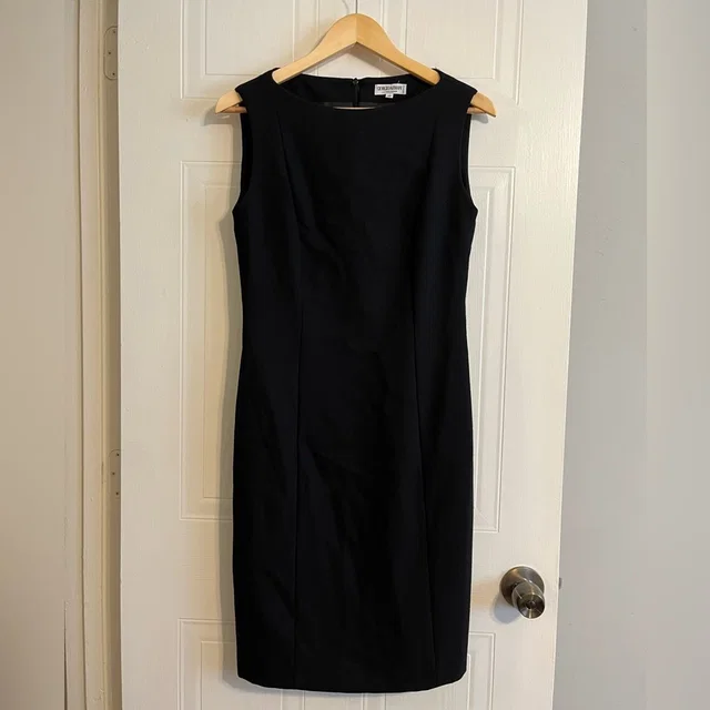 Vintage Little Black Dress - Giorgio Armani Le Collezioni Size 10 in black from Poshmark