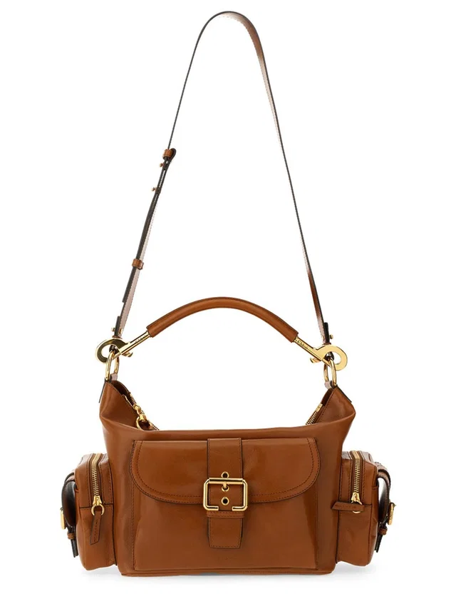 Chloé Domestic Cow Leather Camera Bag — Beige in Beige Leather from HEWI