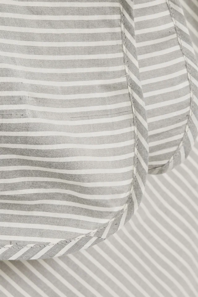 Ulla Johnson Sabine Striped Cotton and Silk-Blend Tunic, photo 4 of 4 from THE OUTNET