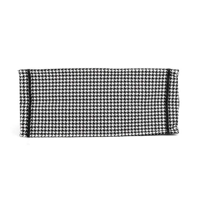 Dior Book Tote Houndstooth White/BlackM1286ZRPI_M081 Canvas Size Large in White Canvas from GALLERY RARE, photo 2 of 2