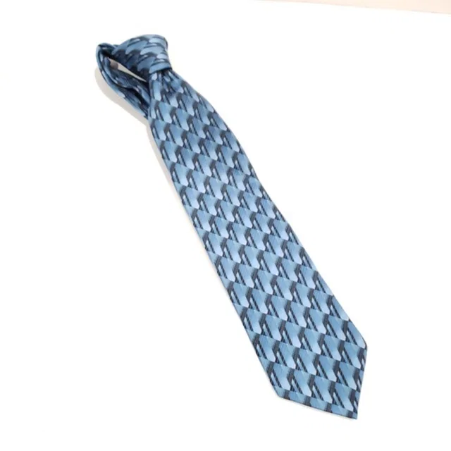 Lanvin Paris Mens Necktie Like New 100% Silk Neckwear Tie Suitings Finishings in blue Silk from Poshmark