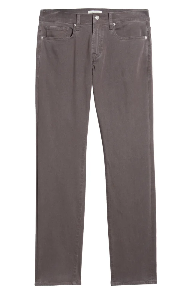 FRAME L'Homme Slim Fit Five-Pocket Twill Pants, photo 5 of 6 from Nordstrom Rack
