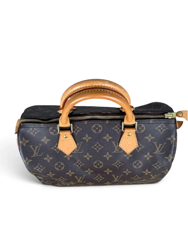 Louis Vuitton Vintage Monogram Canvas Speedy 30 in Coated canvas from Season 2 Consign, photo 2 of 10