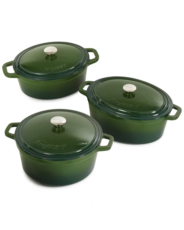 BergHOFF Neo 6pc Cast Iron Dutch Oven Cookware Set, image 1 of 1 from Rue La La