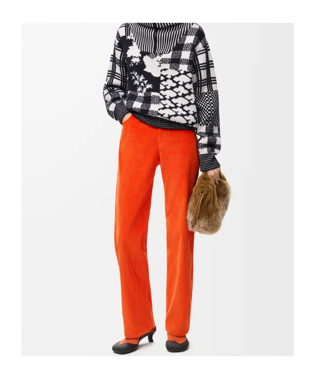 Loewe Corduroy Straight Leg Trousers, photo 5 of 5 from SENSER