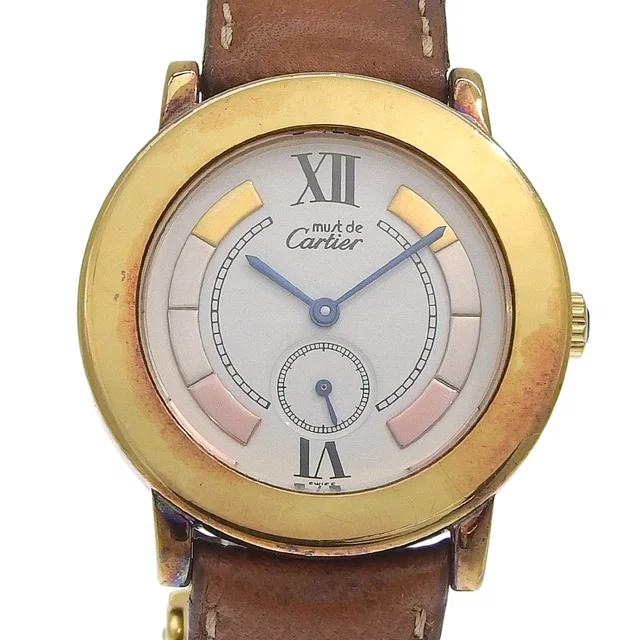 Cartier Must Ronde Silver925 Quartz from LuxUness