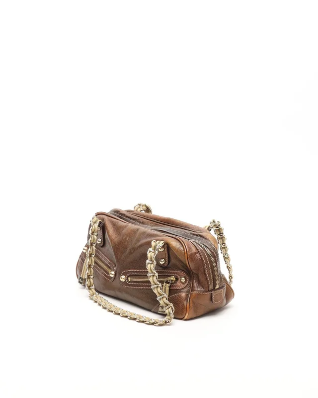 Gucci Web Capri Chain Bowler Bag in Canvas from A Retro Tale, photo 2 of 15