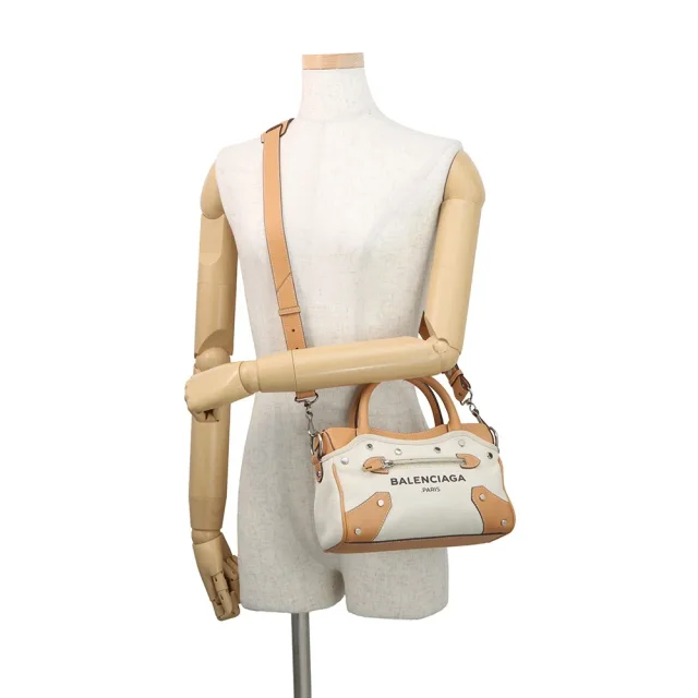 Balenciaga Belhara Brown/Natural419993 9260 Leather Canvas in Brown Canvas from GALLERY RARE, photo 5 of 19