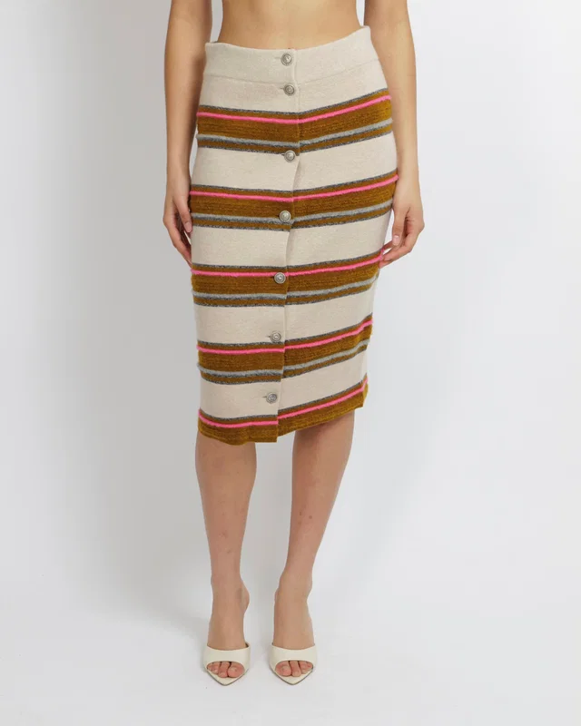 Chanel Pre-Fall 2014 Dallas Beige in Brown Cashmere from Sellier