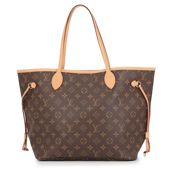 Louis Vuitton Neverfull CeriseM41177 Monogram Size MM in Leather from GALLERY RARE