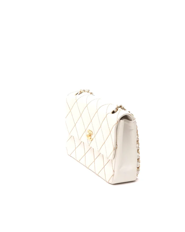 Chanel Medium Wild Stitch Single Flap Bag in Leather from A Retro Tale, photo 2 of 2