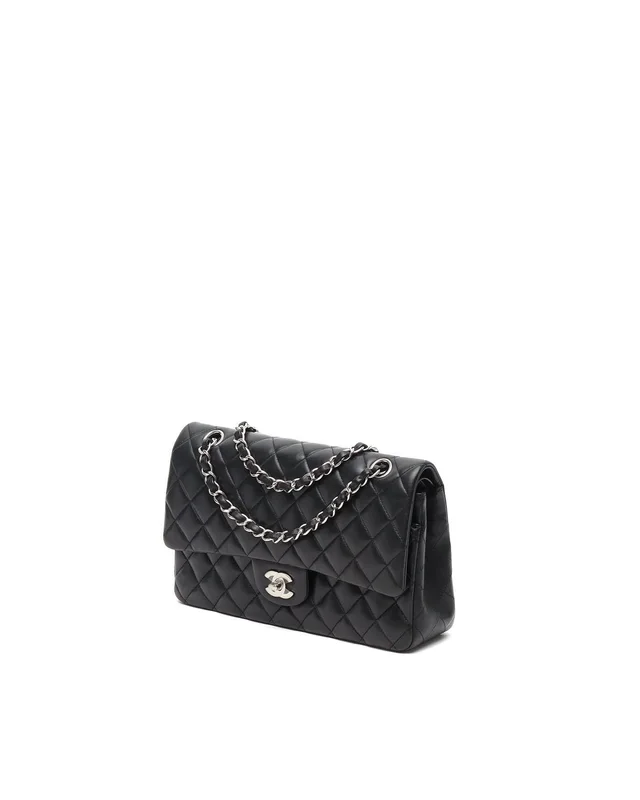 Chanel Classic Medium Double Flap Bag in Woven leather from A Retro Tale, photo 2 of 11