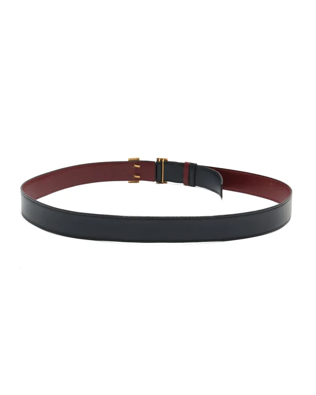 Hermès H Belt, Size 95 in Denim from A Retro Tale, photo 2 of 6