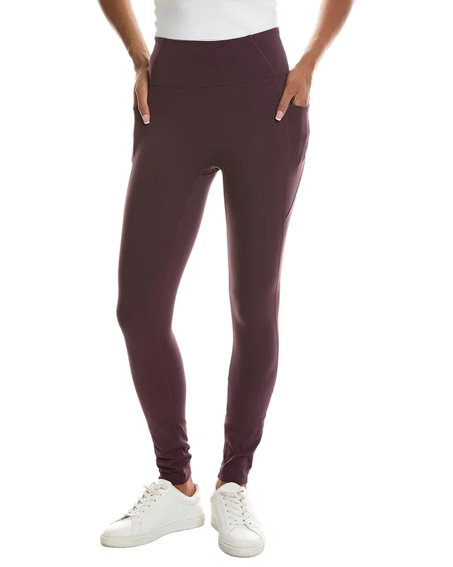 Beyond Yoga 26.5in Pacer Fleece Zip Pocket Long Legging, image 1 of 1 from Rue La La