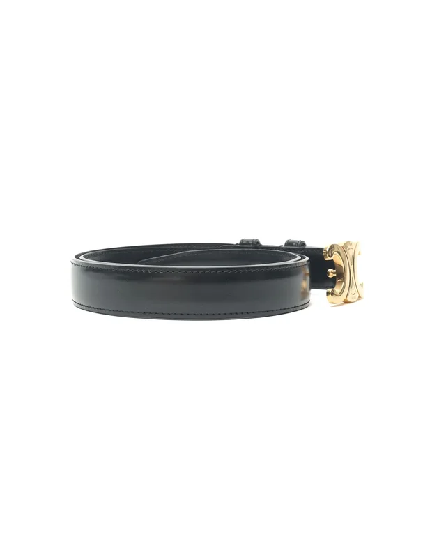 Celine Triomphe Belt, size 75 in Denim from A Retro Tale, photo 4 of 8