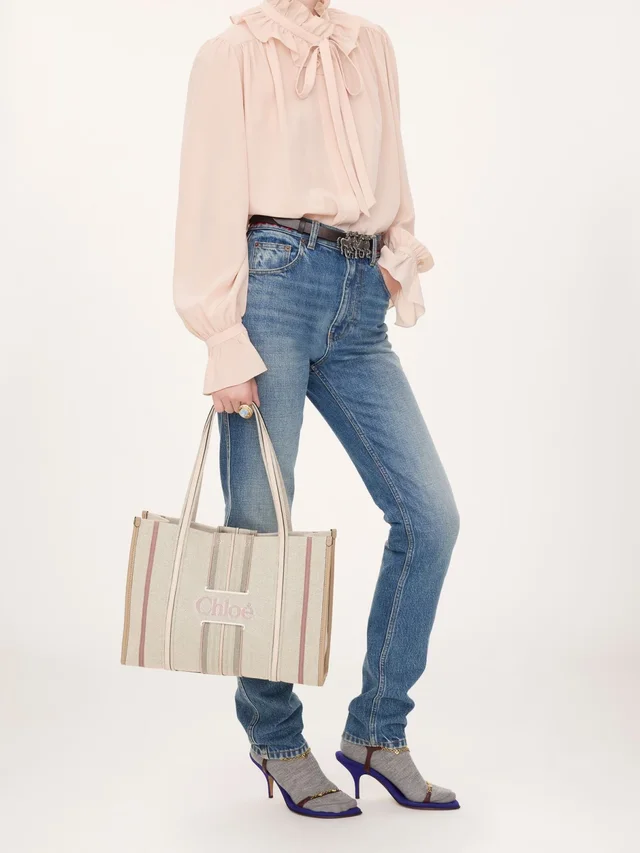 Chloé Woody Loop Tote Bag, photo 4 of 7 from SENSER