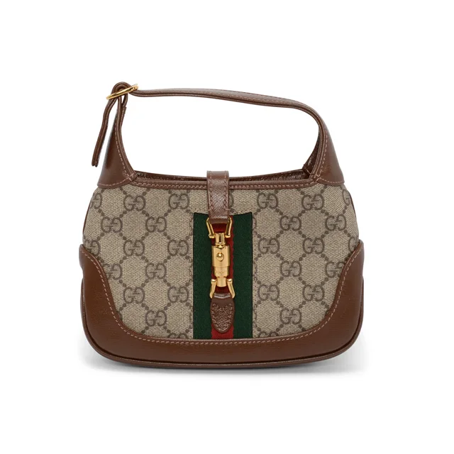 Gucci GG Supreme 1961 Mini Jackie Bag from Blue Spinach