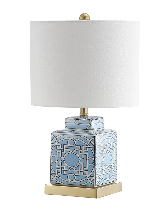 JONATHAN Y Catherine 22in CeramicMetal Ginger Jar LED Table Lamp, image 1 of 1 from Rue La La