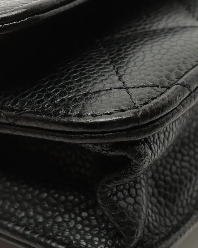 Chanel Caviar Wallet On Chain Bag in Caviar leather from A Retro Tale, photo 7 of 11