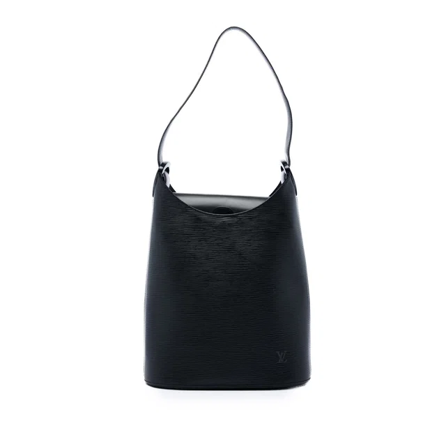 Black Louis Vuitton Epi Sac Verseau Shoulder Bag in Black Leather from Designer Revival