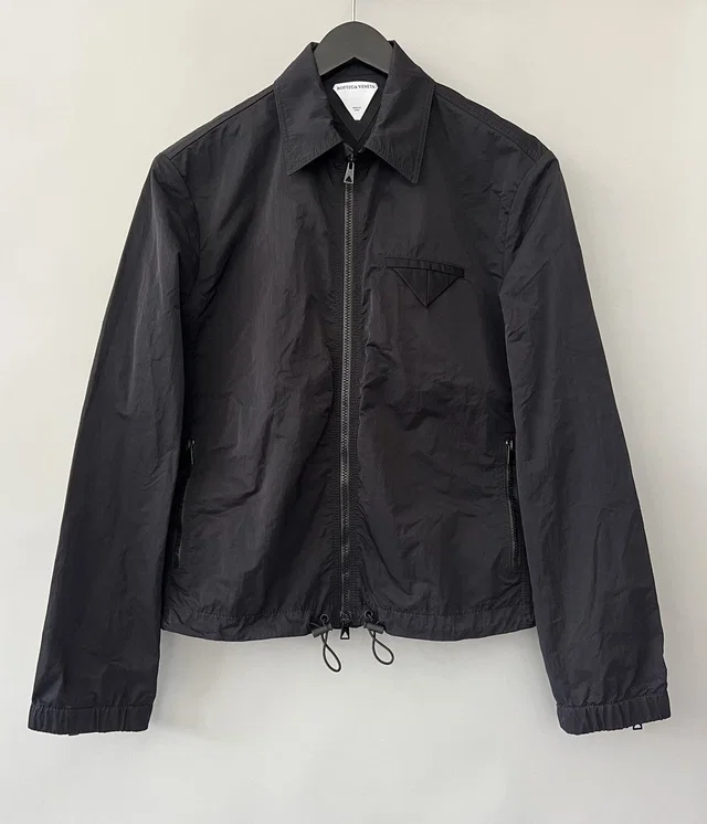 Bottega Veneta Technical Nylon Jacket in black Nylon from Grailed