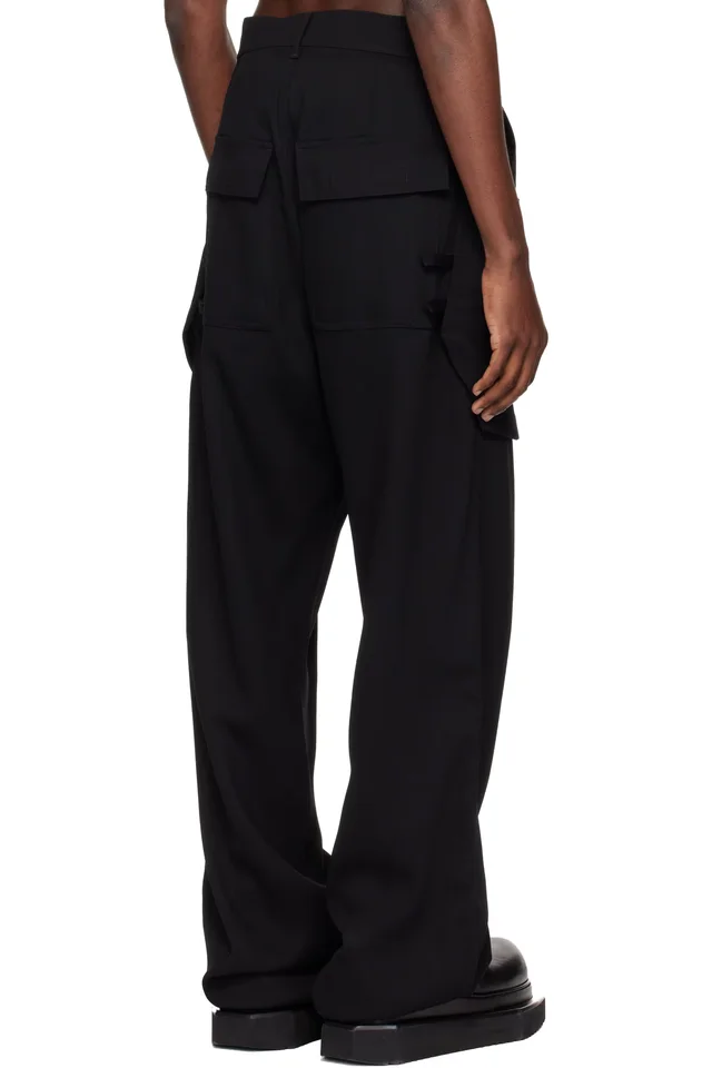 Rick Owens Black Temple Stefan Jeans, photo 3 of 3 from SSENSE