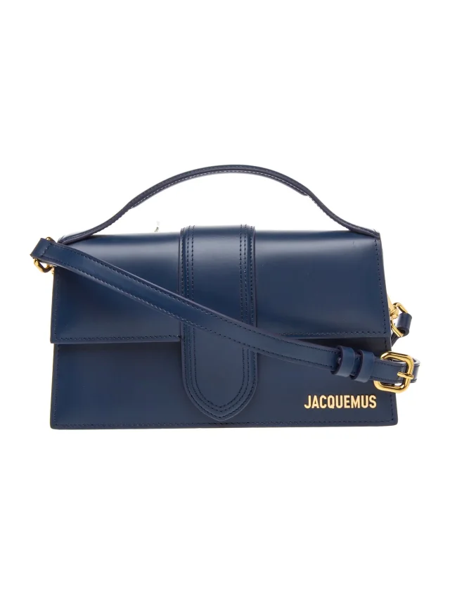 Jacquemus Leather Le grand Bambino w/ Tags in blue Leather from The RealReal