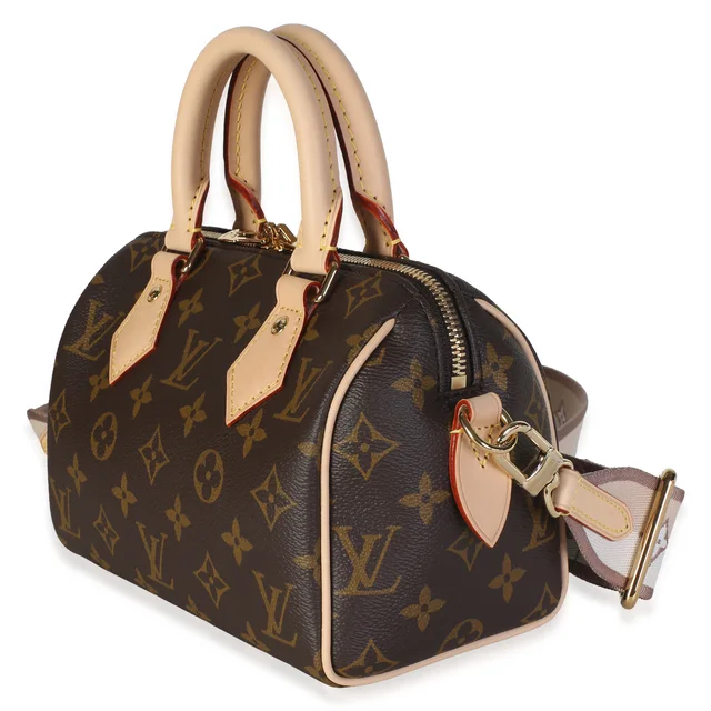 Louis Vuitton Beige Monogram Canvas Speedy Bandouliere 20 in Beige Coated canvas from myGemma, photo 2 of 2