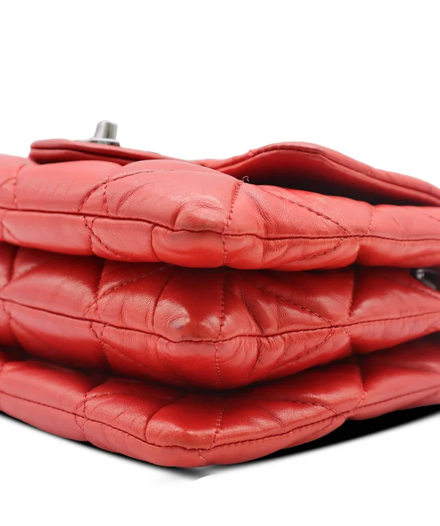Chanel Quilted Lambskin Flap Red in Red Lambskin from Luxury Promise, photo 8 of 11
