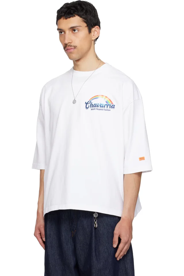 WILLY CHAVARRIA White Fabuloso Buffalo T-shirt, photo 4 of 5 from SSENSE