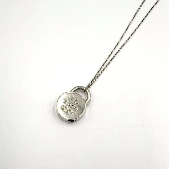 Tiffany & Co. Round Rock 925 Sterling Silver Necklace in Silver from The Reluxe