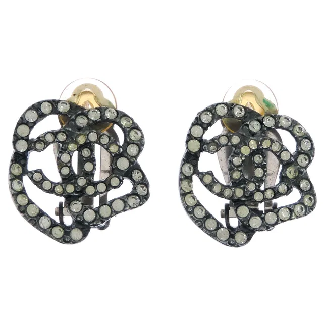 Chanel 00A Earrings Beige in Beige from The Reluxe