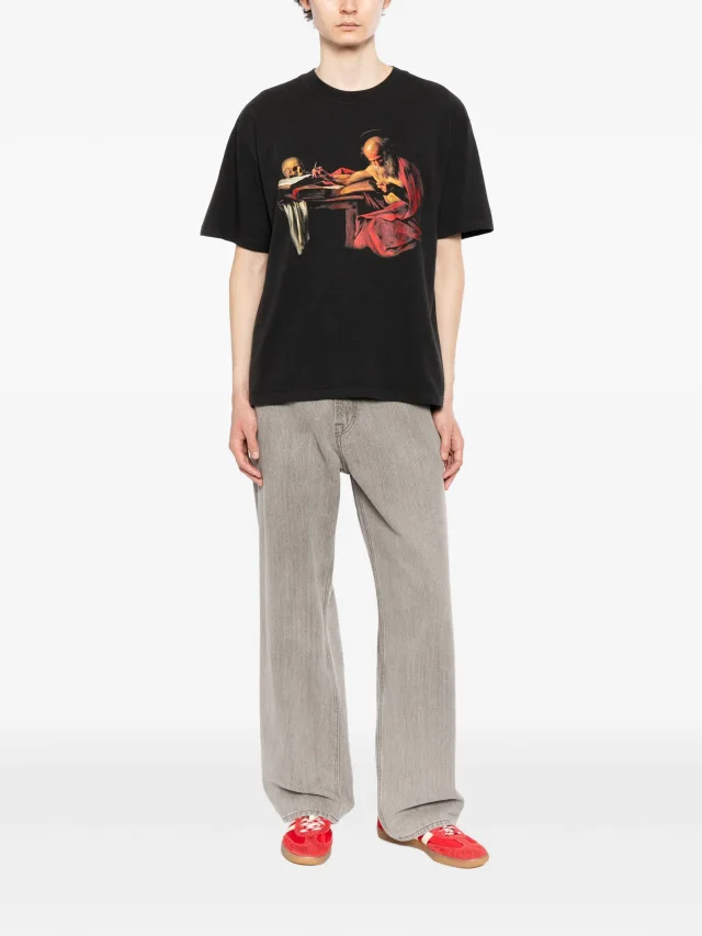 Melt graphic-print round neck T-shirt, photo 2 of 2 from FARFETCH