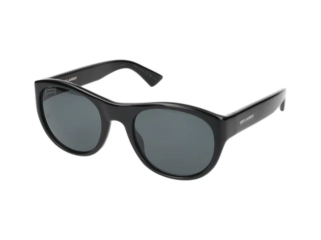 Saint Laurent Sl Sunglasses — Black Acetate in Black from HEWI