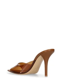 Gia Borghini Open-toe mules in 100% Polyvinyl Chloride, photo 4 of 4 from LUISAVIAROMA