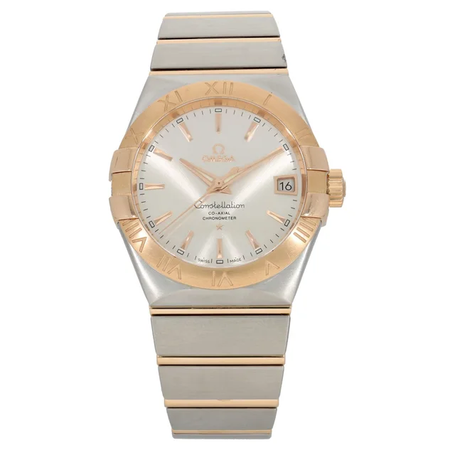 Omega Constellation 123.20.38.21.02.001 38mm Bi-Colour Watch from H&T