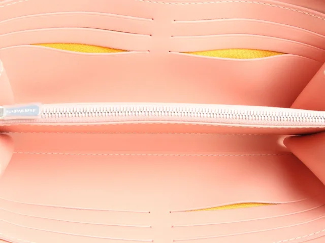 Goyard LE Rose Matignon Zip Around Wallet in Pink Canvas from Ann's Fabulous Finds, photo 8 of 9