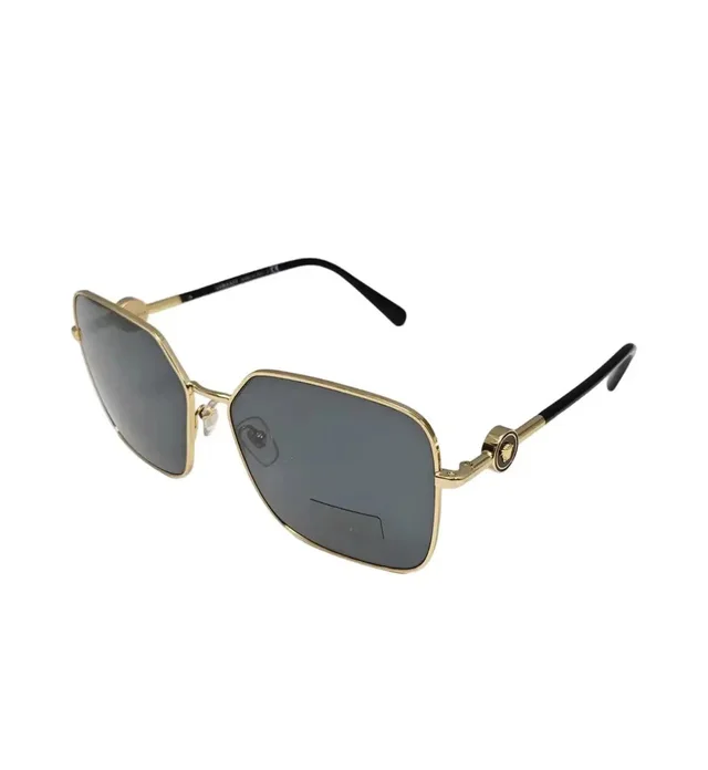 Versace Square Alloy Sunglasses in black from Grailed