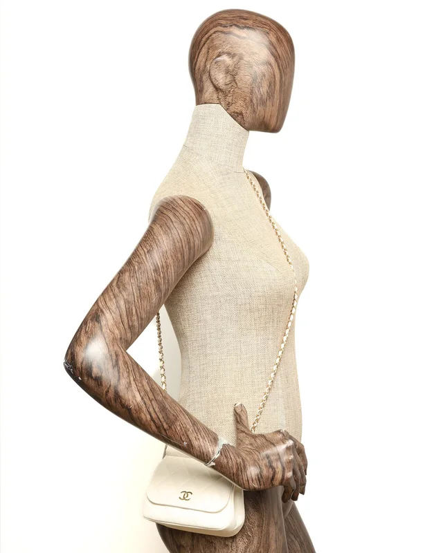Chanel Caviar Micro Clutch Flap On Chain in Caviar leather from A Retro Tale, photo 11 of 11