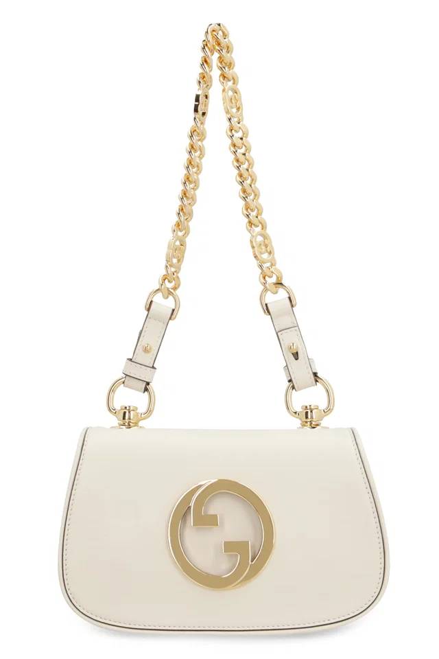 Gucci Blondie Mini Shoulder Bag — White Calf in White Calfskin from HEWI