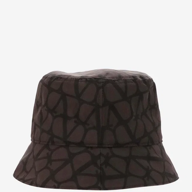 Valentino Garavani 3y2hga11 Toile Iconographe Print Bucket Hat — Brown Polyester in Brown Nylon from HEWI