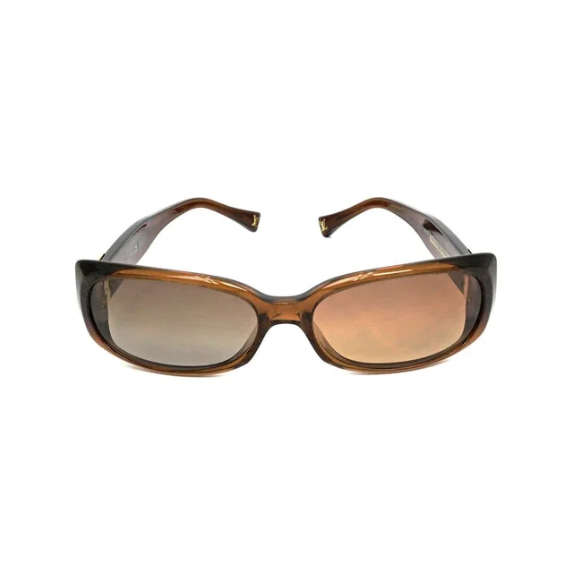 Louis Vuitton Sunglasses Spson GM Brown Gold Lame Eyewear in Brown from The Reluxe