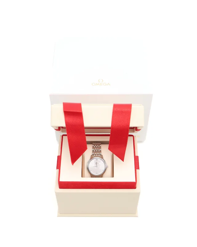 Omega De Ville 30mm Quartz 2023 Full Set Women's Watch in Silk from A Retro Tale, photo 2 of 2