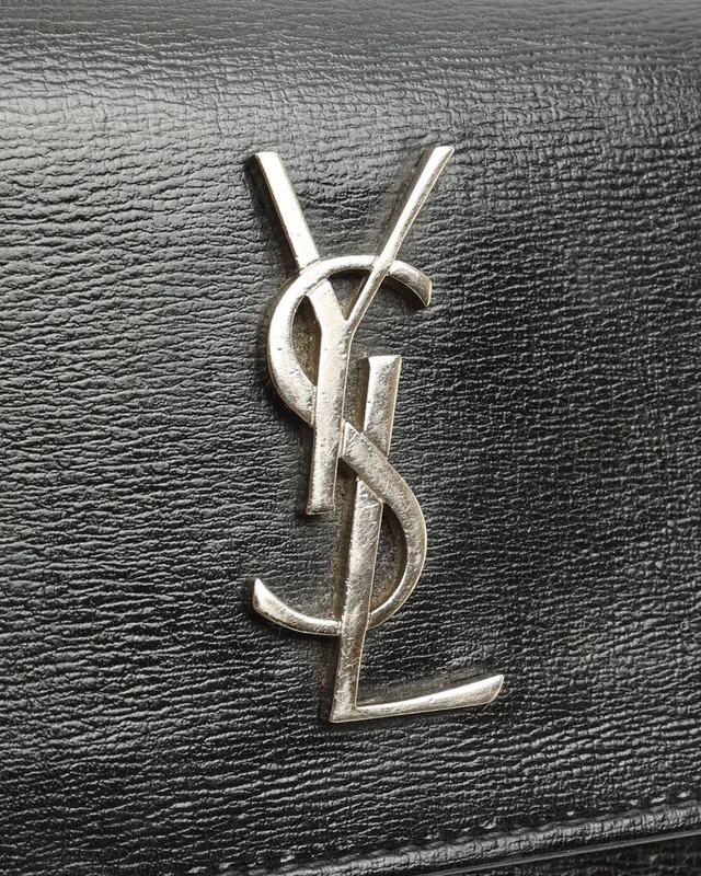 Saint Laurent Mini Sunset Bag in Denim from A Retro Tale, photo 6 of 12