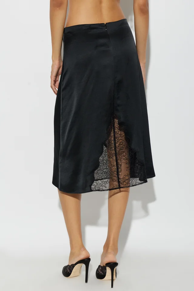 Anine Bing Mid-length skirt with slit detail, photo 2 of 4 from SENSER