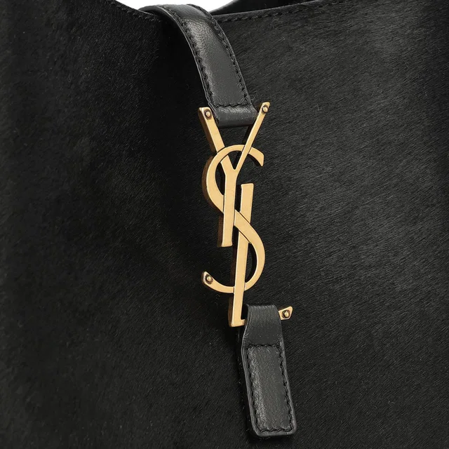 Saint Laurent Le Shoulder Bag — Black Leather in Black Leather from HEWI